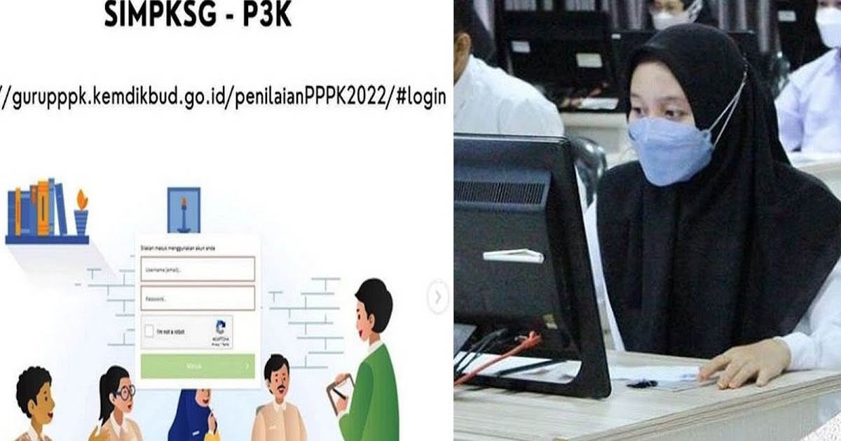 SIMPKSG-P3K, Aplikasi Penilaian Guru PPPK 2022, Simak Ketentuan